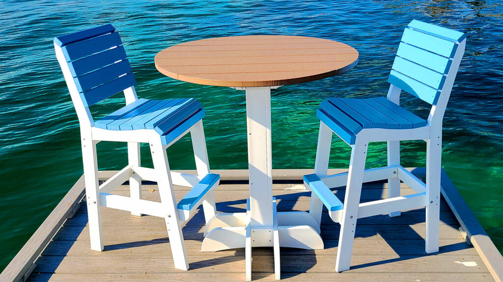 Skyblue patio Chairs